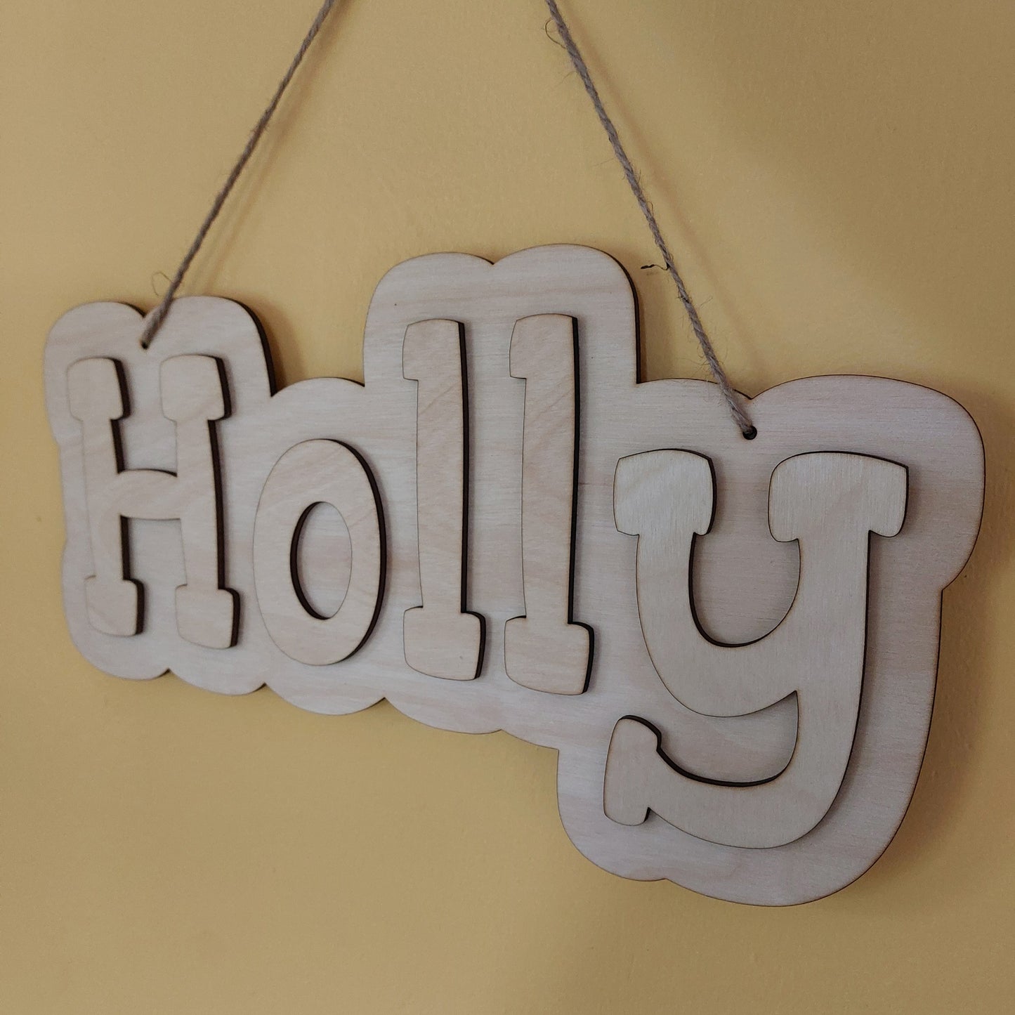 Hanging Personalised Name Signs