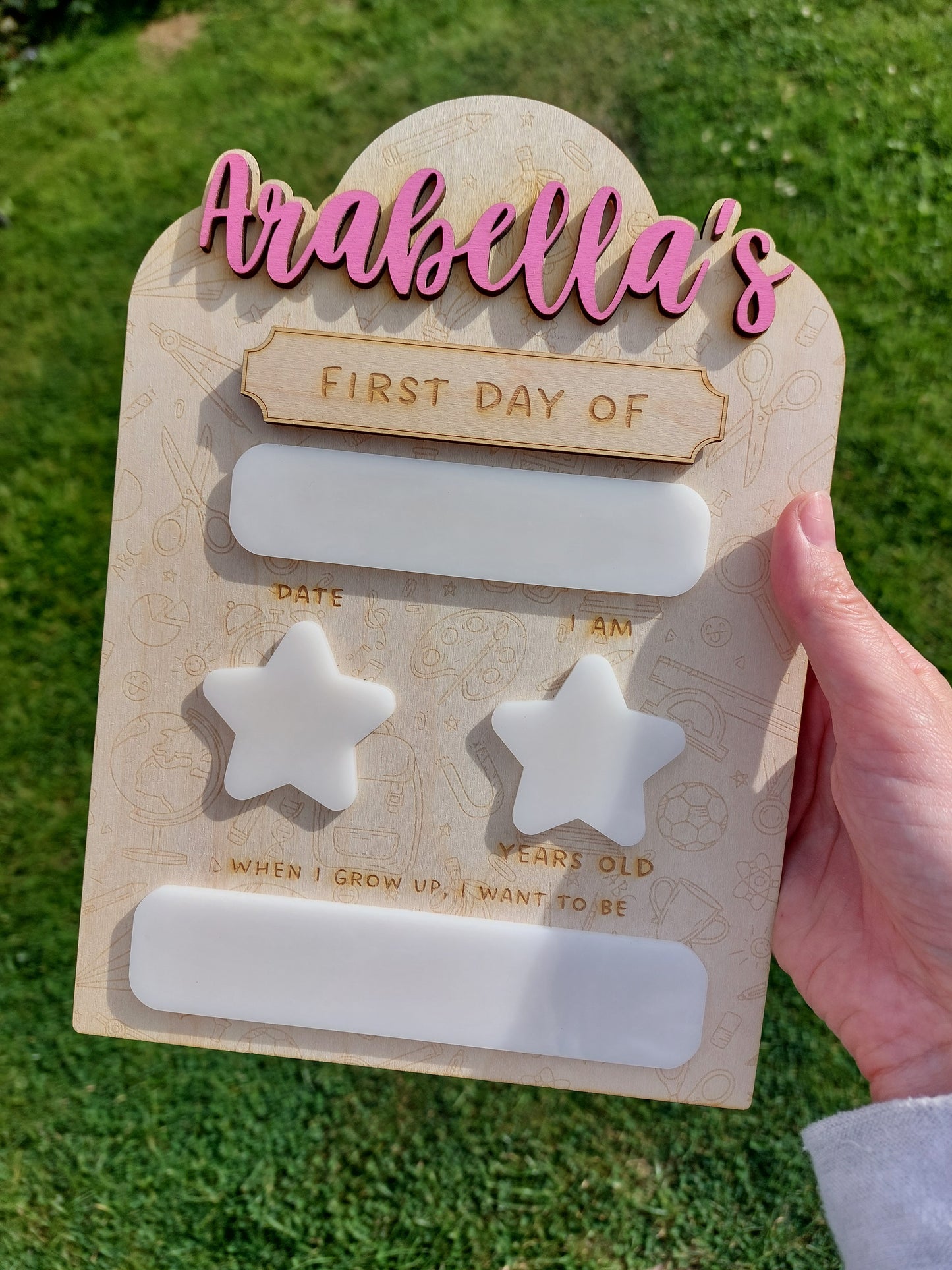 Back to School Plaque