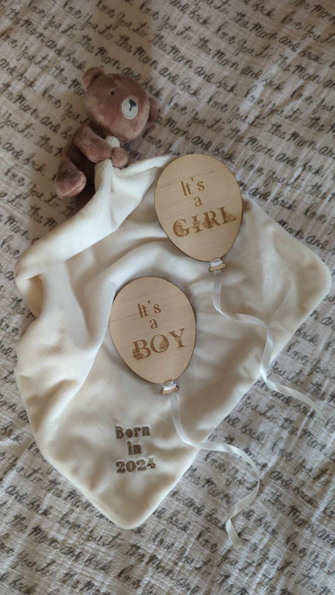 Baby Milestone Balloons