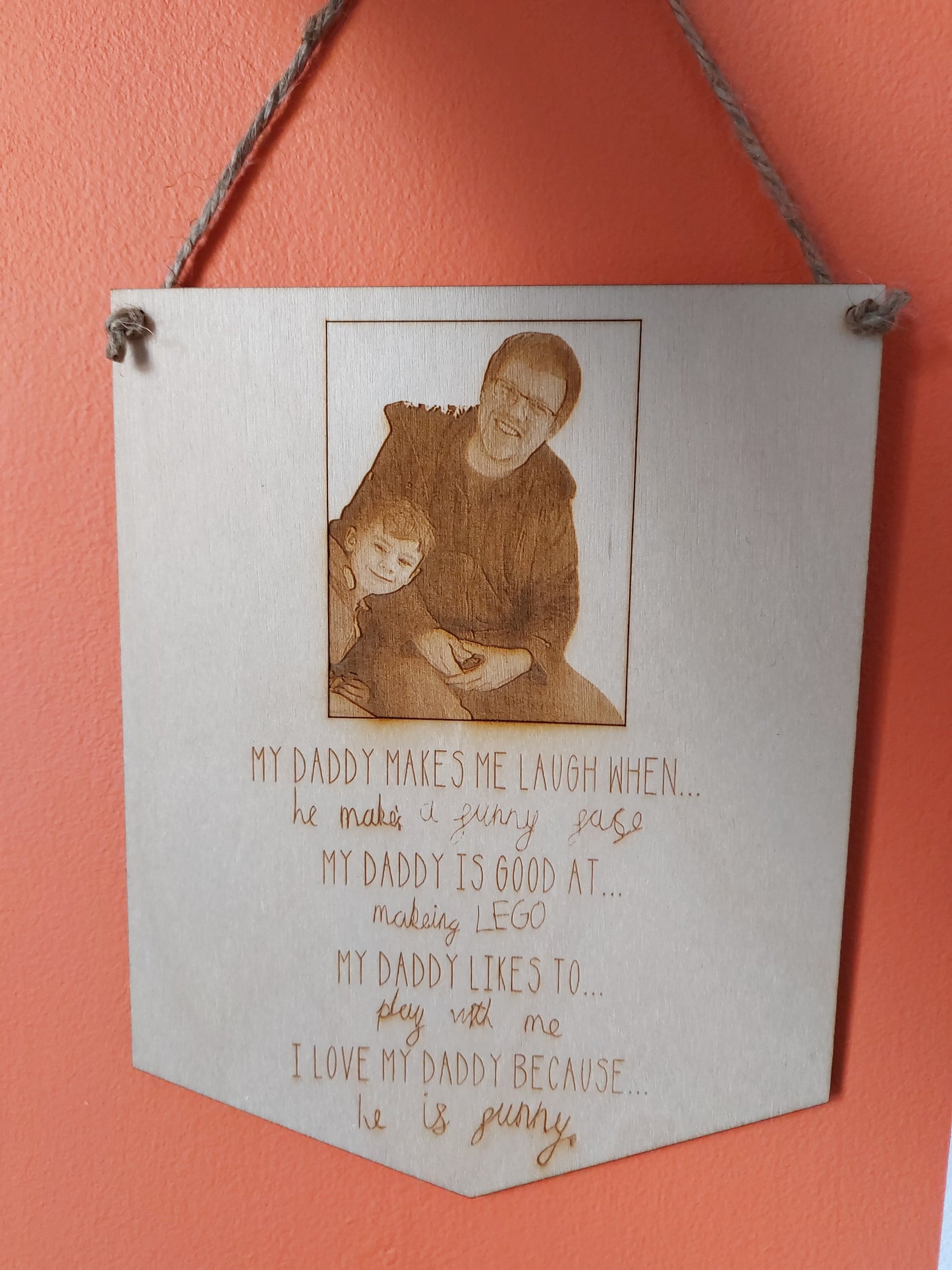 Questions for Dad Plaque