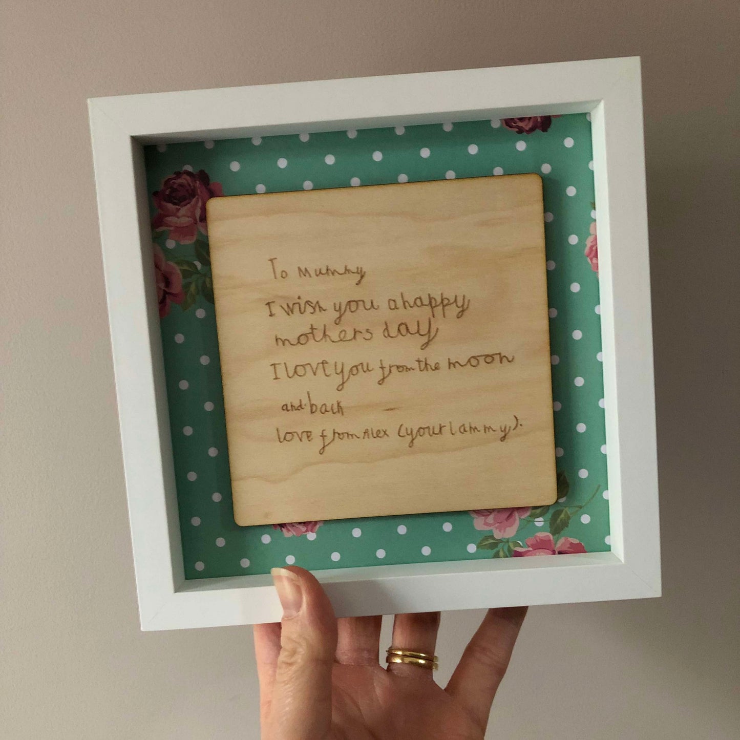 Children's Handwriting or Drawing Keepsake