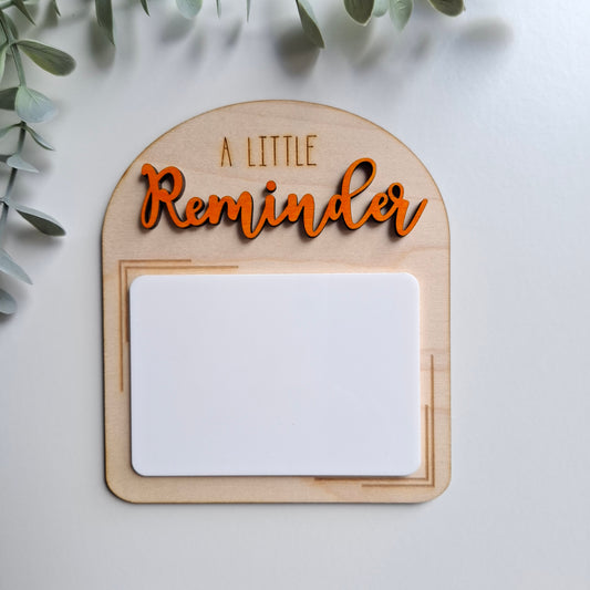 Wipe Clean Little Reminder Note Pad