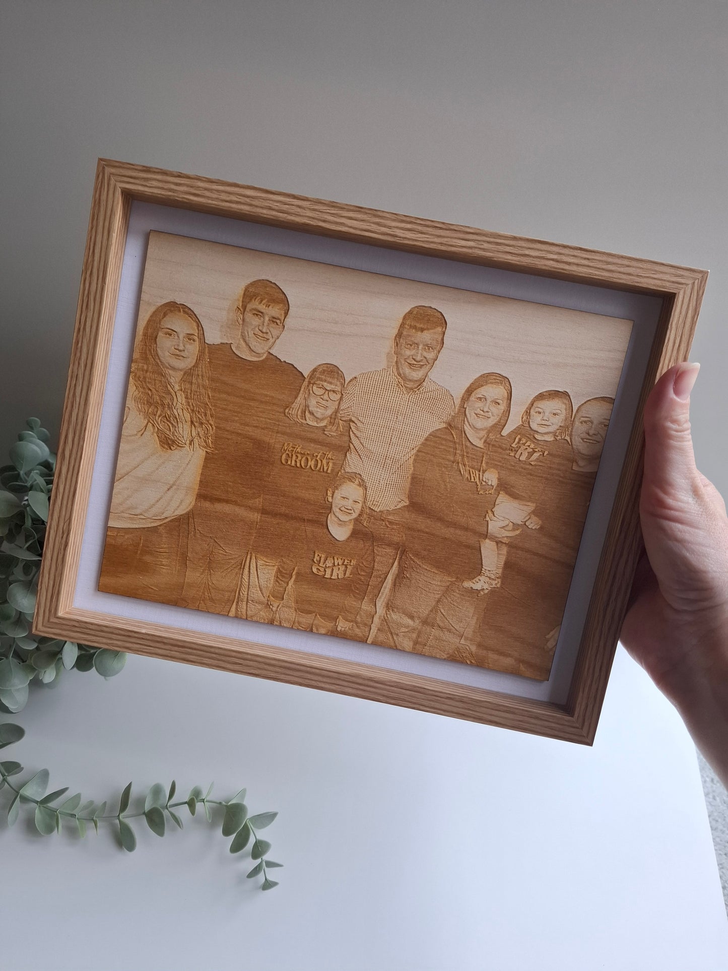 Laser Engraved Photo