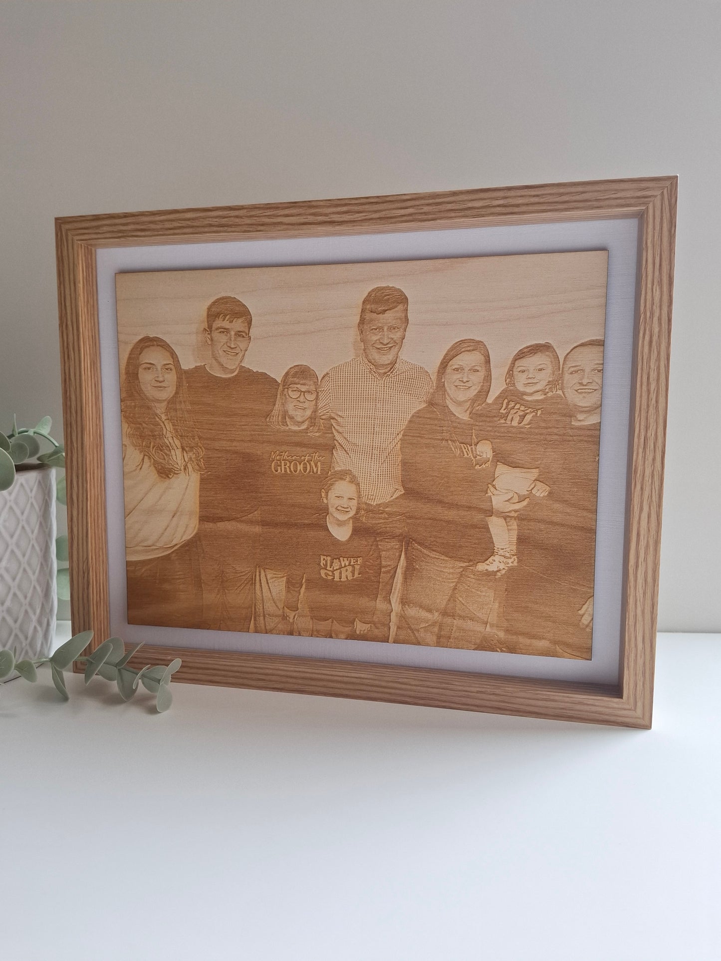 Laser Engraved Photo